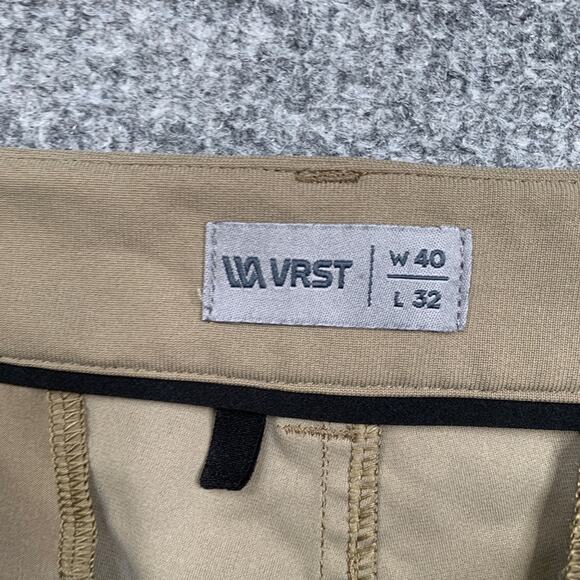 VRST Pants Mens 40 Stone Commuter Athletic Fit Stretch Performance Travel Golf - Picture 4 of 12
